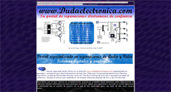 Desktop Screenshot of dudaelectronica.net
